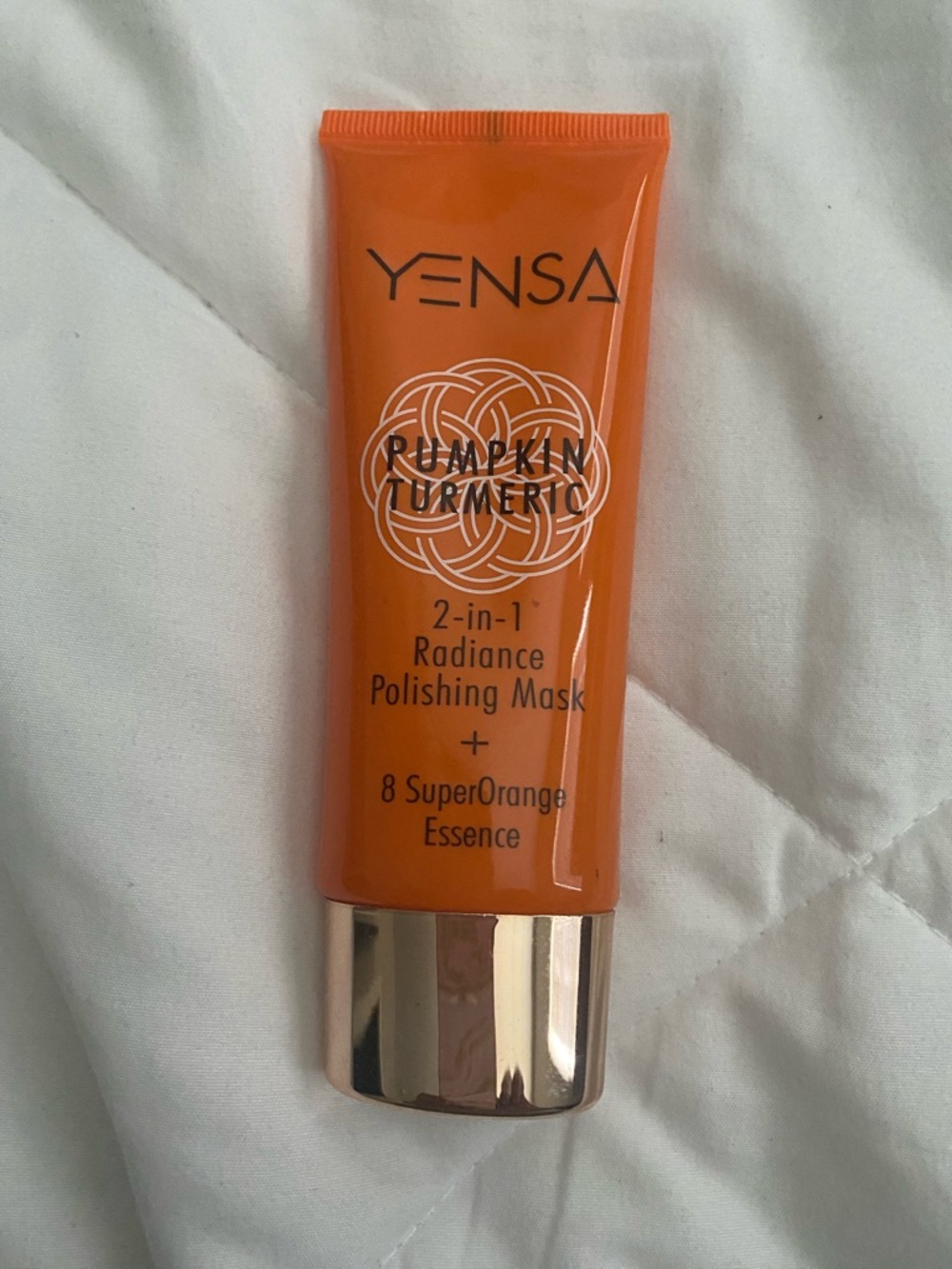 YENSA Pumpkin Turmeric Radiance Polishing Mask — Orange